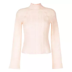 3.1 Phillip Lim Open Knit Alpaca Wool Sweater