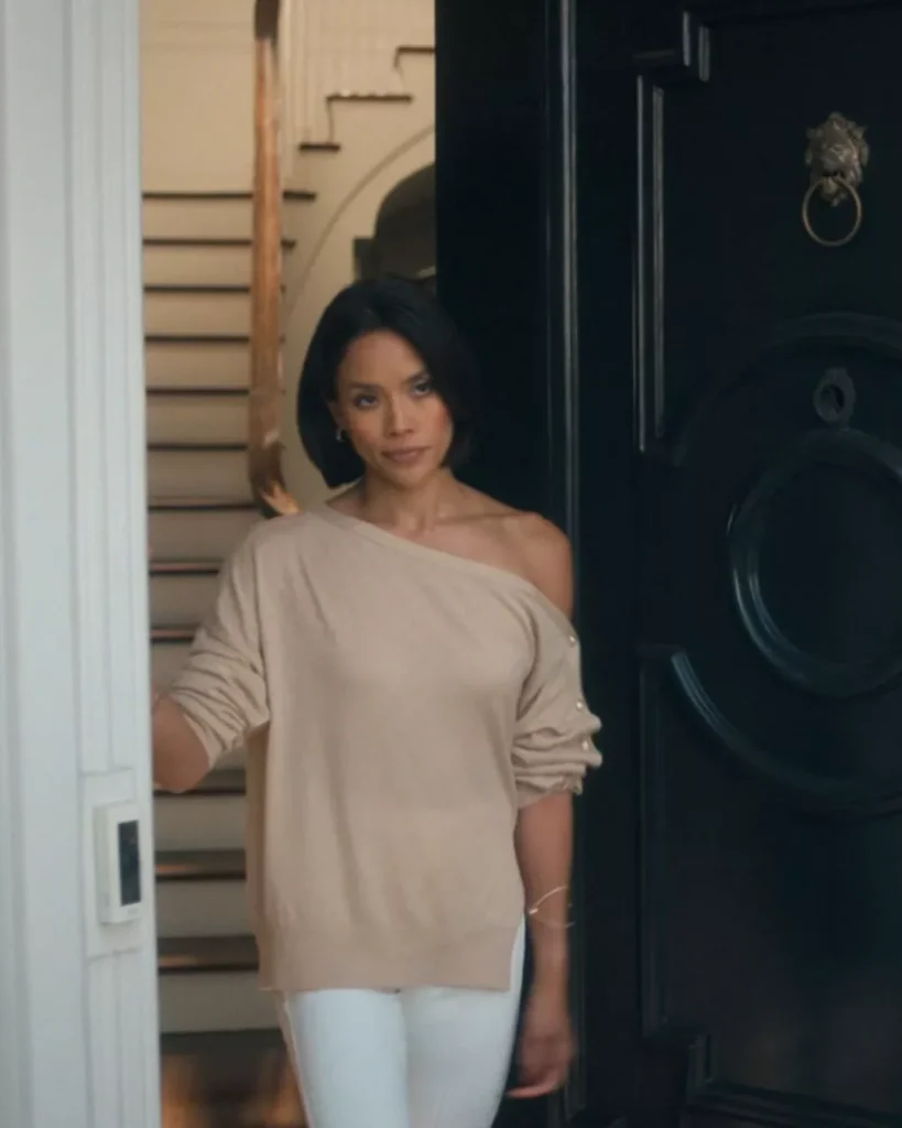 Bituin's Tan Off Shoulder Top