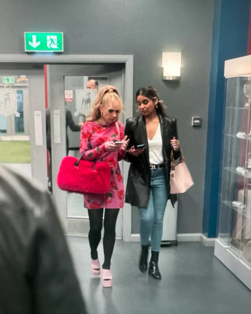 Keeley's Pink Floral Dress