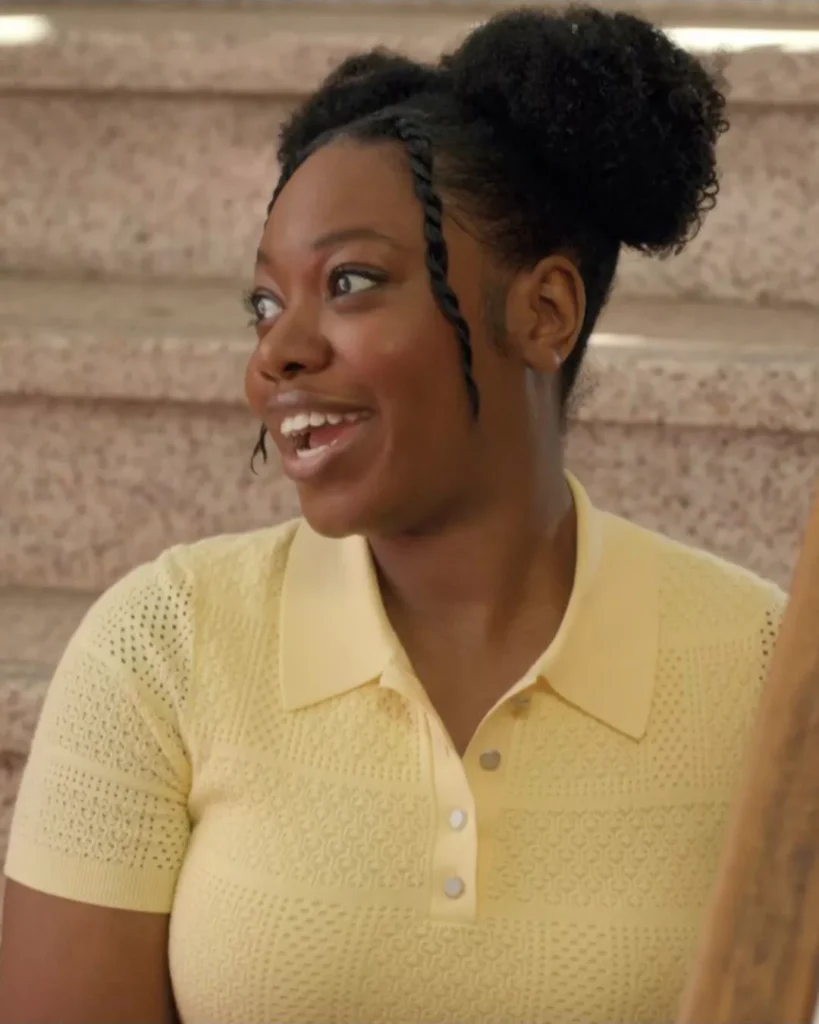 Yellow Knit Polo