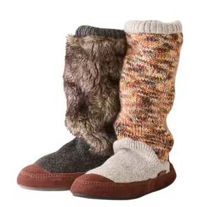 Acorn Slouch Slipper Boots