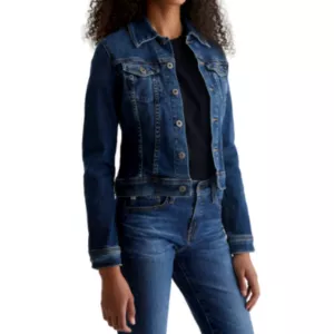 AG Jeans Robyn Jacket in a dark denim wash