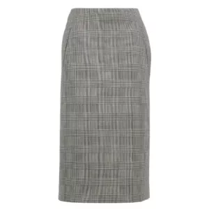 Alexander McQueen high rise Prince of Wales-Check pencil skirt