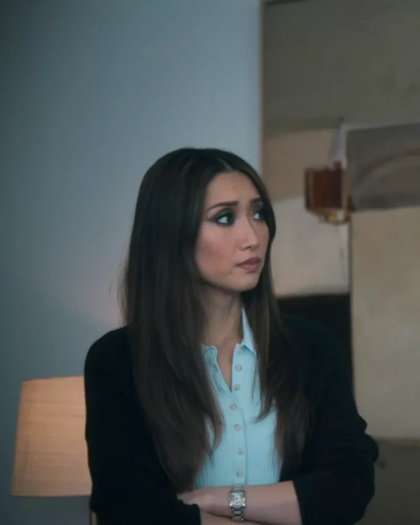 Ali's Light Blue Button Up Top