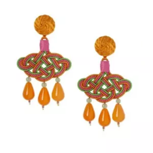 Anne E Alex Lanterna Beaded Earrings