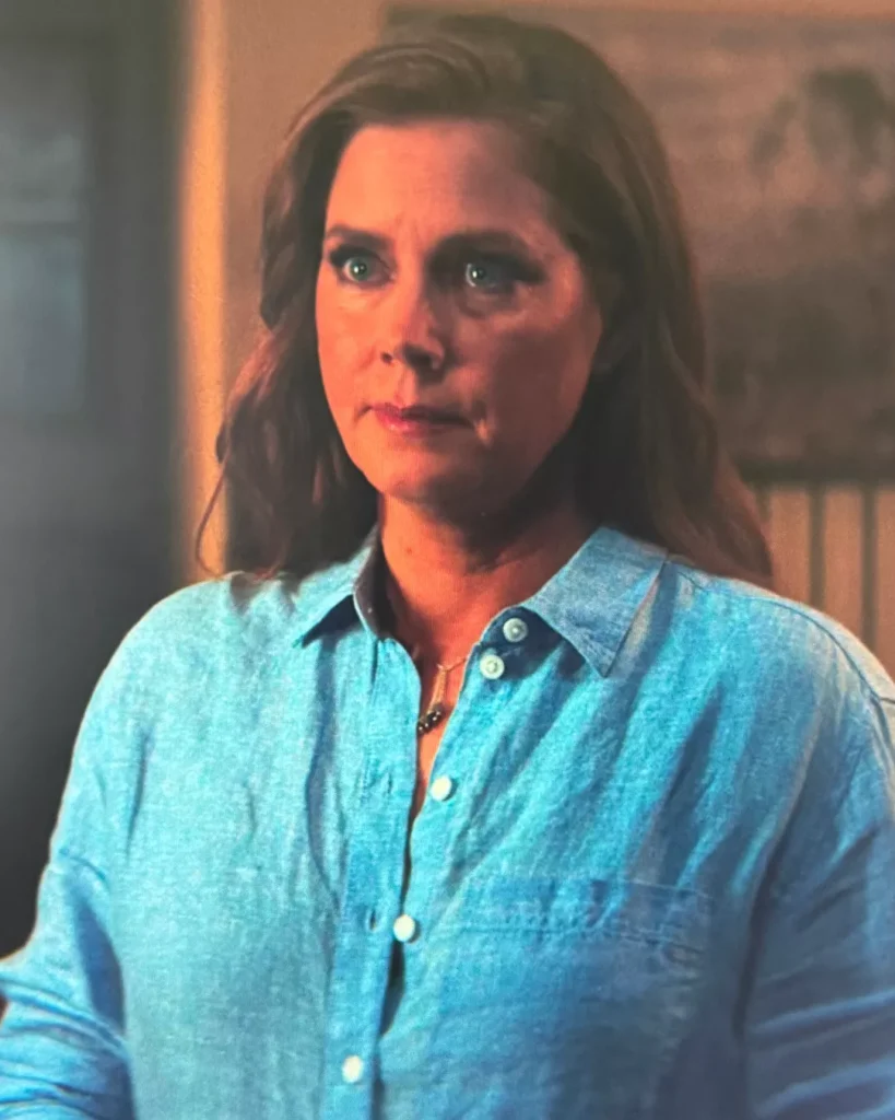 Anna's Blue Chambray Shirt on Cape Fear S01E03