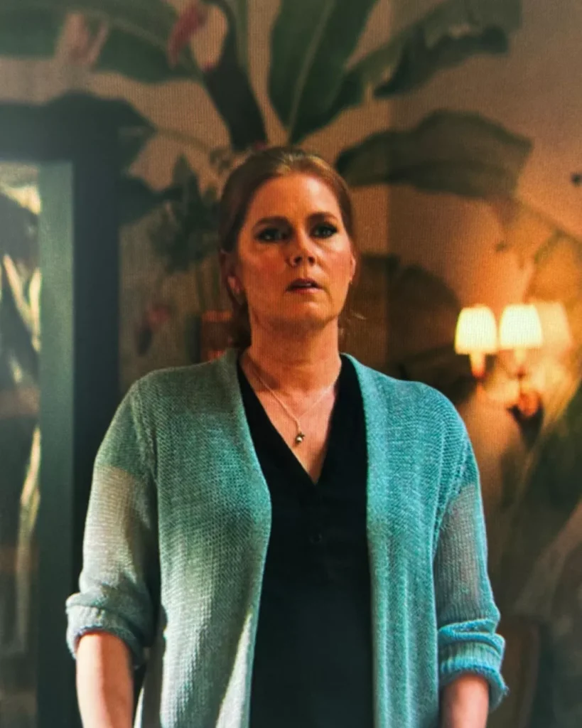 Anna's Blue Knit Cardigan on Cape Fear S01E01