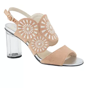 AZURA BY SPRING STEP Embroidery Slingback Sandal