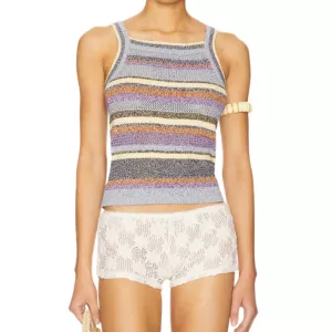 ba&sh Tannia Tank Top in Multico