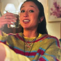 Becca's Yellow Striped Sweater