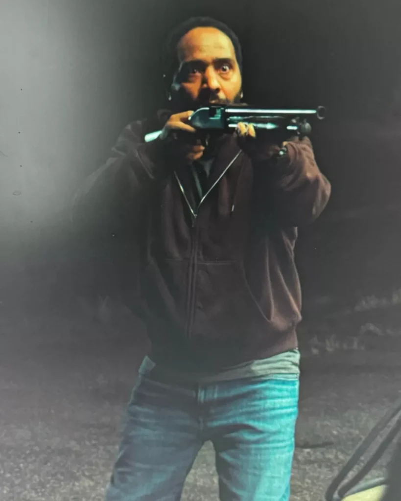 Bechir's Brown Zip Up Hoodie on Widow's Bay S01E08