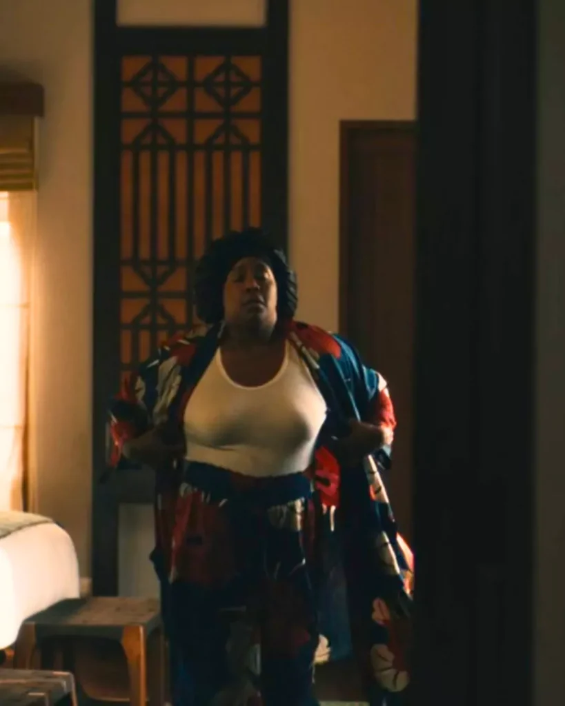 Belinda’s Matching Kimono and Pants