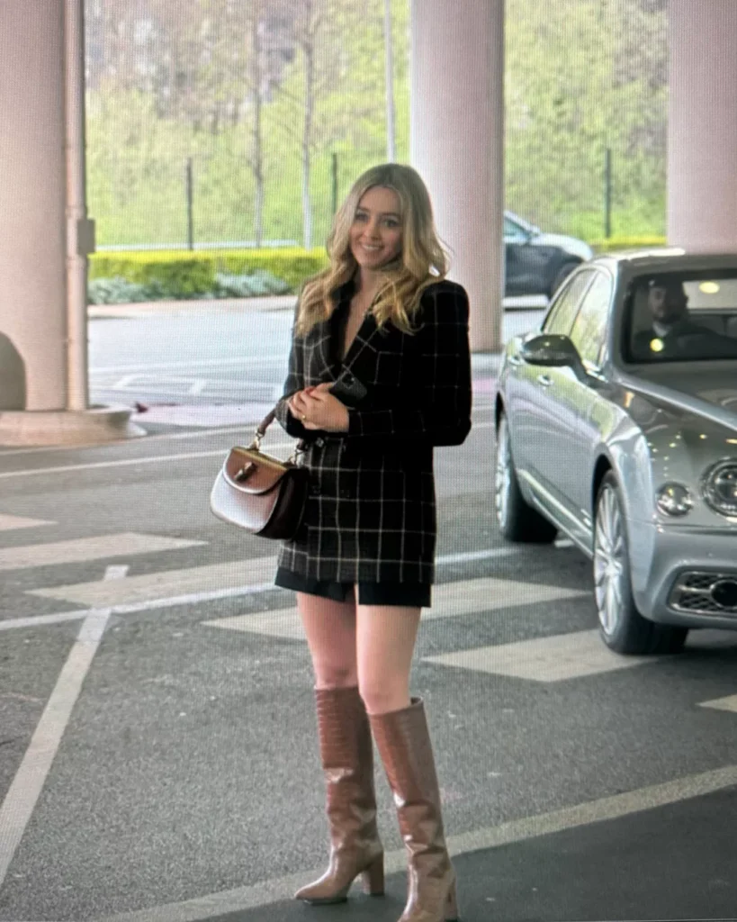 Bex' Plaid Blazer