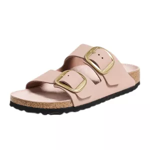 Birkenstock pink Leather Arizona Big Buckle Sandals