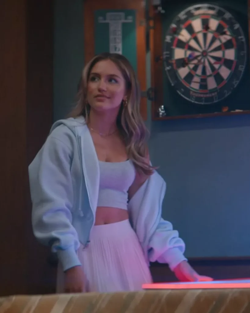 Blue Zip Up Hoodie on Off Campus S01E03