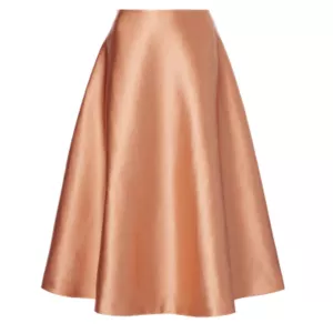 Carolina Herrera Satin midi skirt