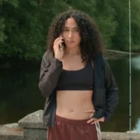 Chantal's Brown Track Pants