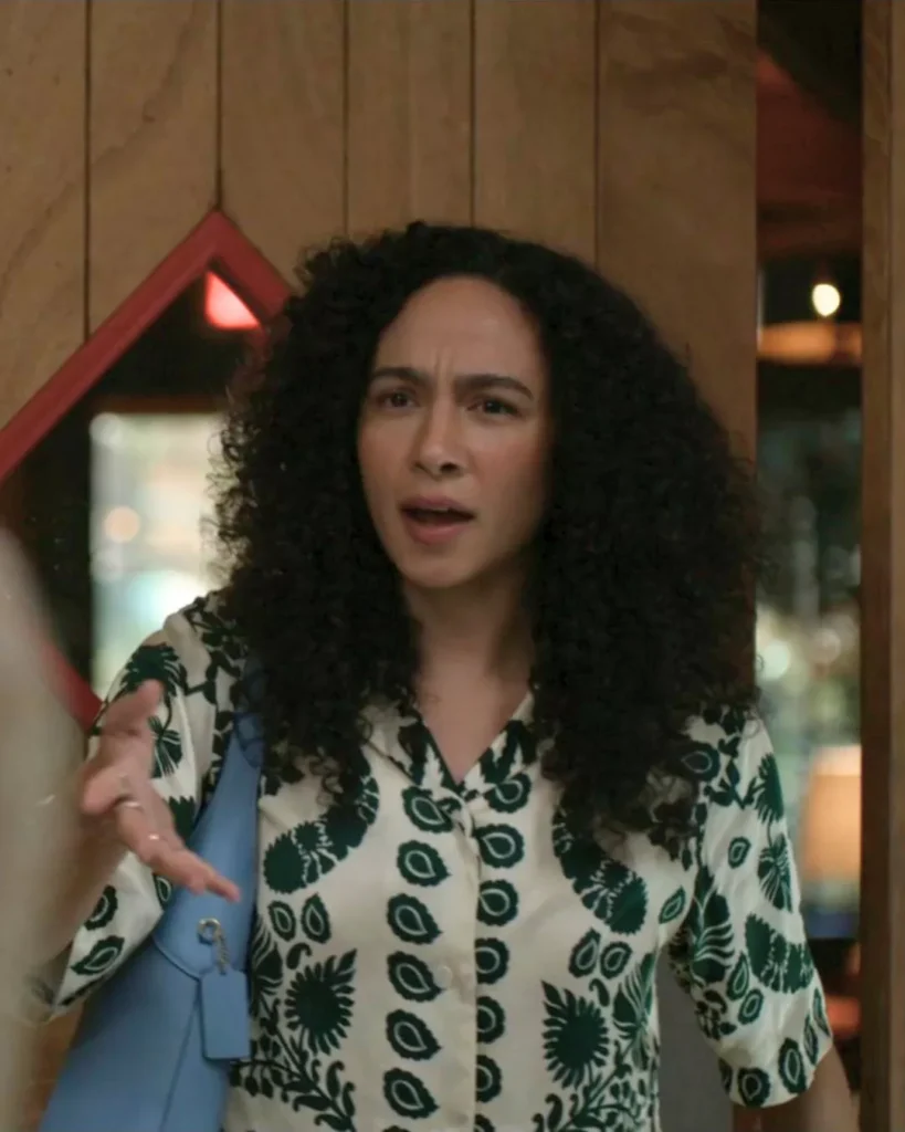 Chantal's Printed Blouse on Every Year After S01E03