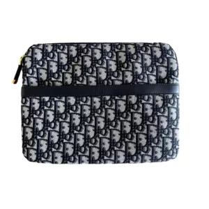 Christian Dior Oblique Jacquard Travel Pouch