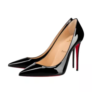 Christian Louboutin Kate 100 mm Pumps Patent calf leather Black