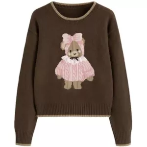 Cider Bear Graphic Sweater
