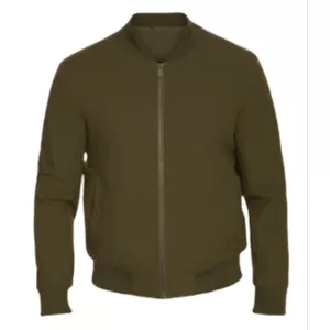 Cole Haan Regular Fit Bomber Jacket