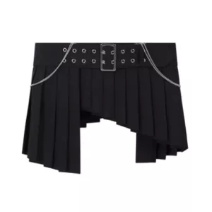 Comme Des Garçons pleated mini skirt