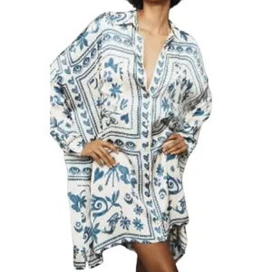 Corey Lynn Carter Long Sleeve Mini Shirt Dress