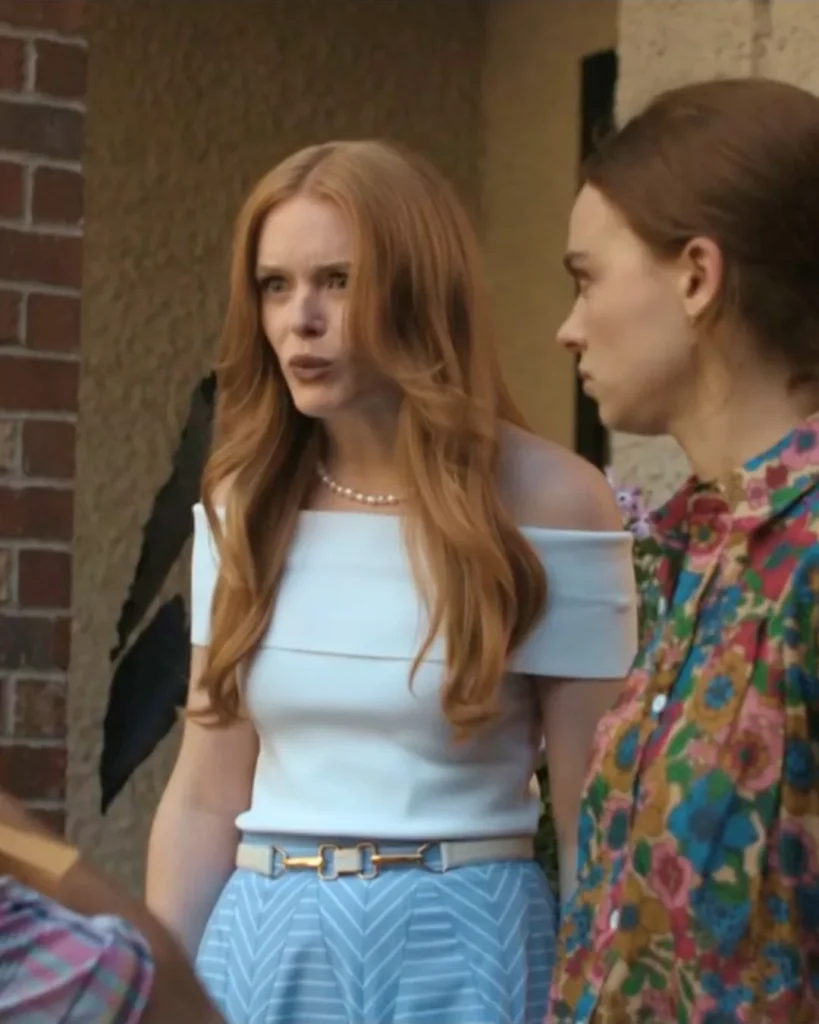 Delilah's Herringbone Skirt on Every Year After S01E06