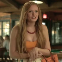 Delilah's Orange Bag