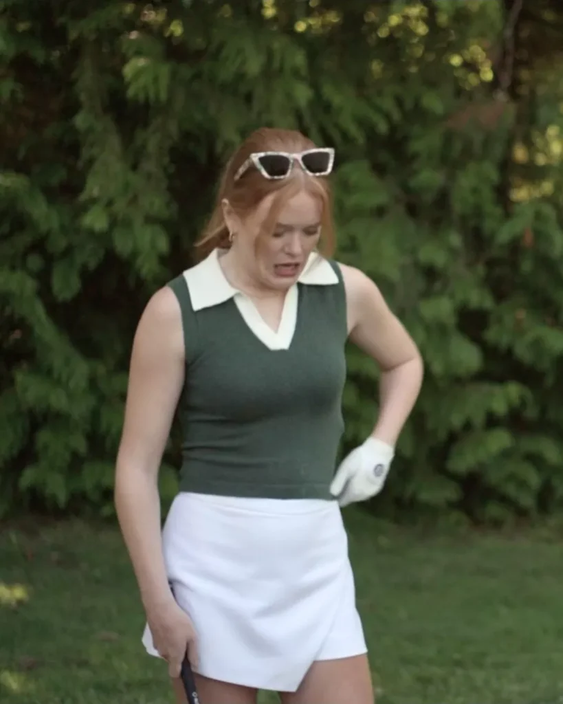Delilah's White Skirt