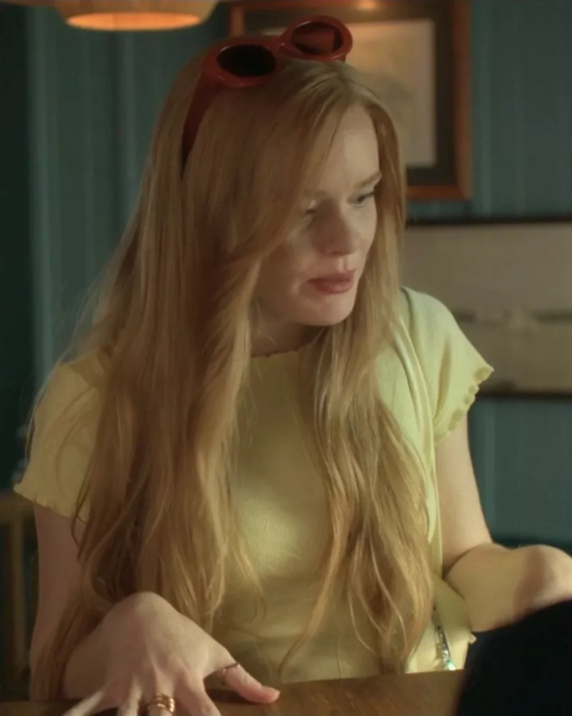 Delilah's Yellow Shirt