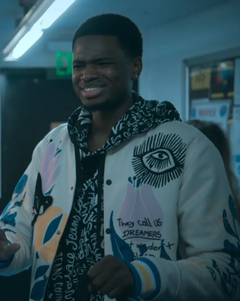 Dyson's Graphic Coat on Running Point S02E09