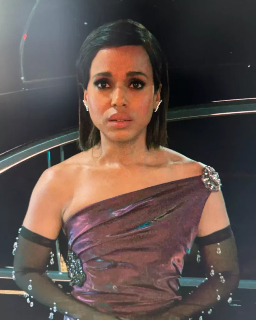 Eleanor's Purple Evening Gown