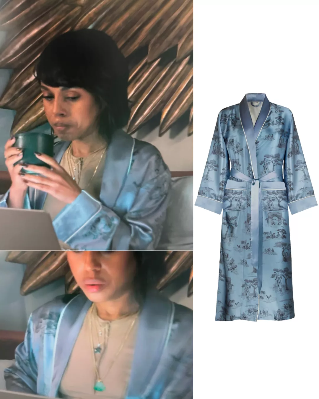 Eleanor's Silk Robe