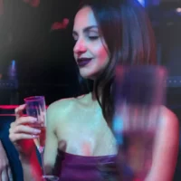 Elena's Wine Mini Dress