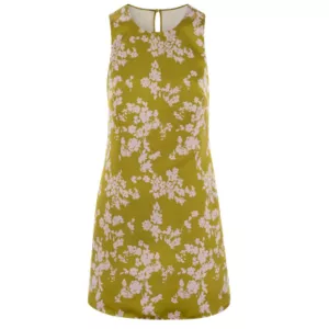 Elisabetta Franchi Printed Duchesse And Tulle Dress