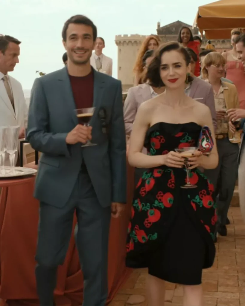 Emily’s Black and Red Floral Sleeveless Dress