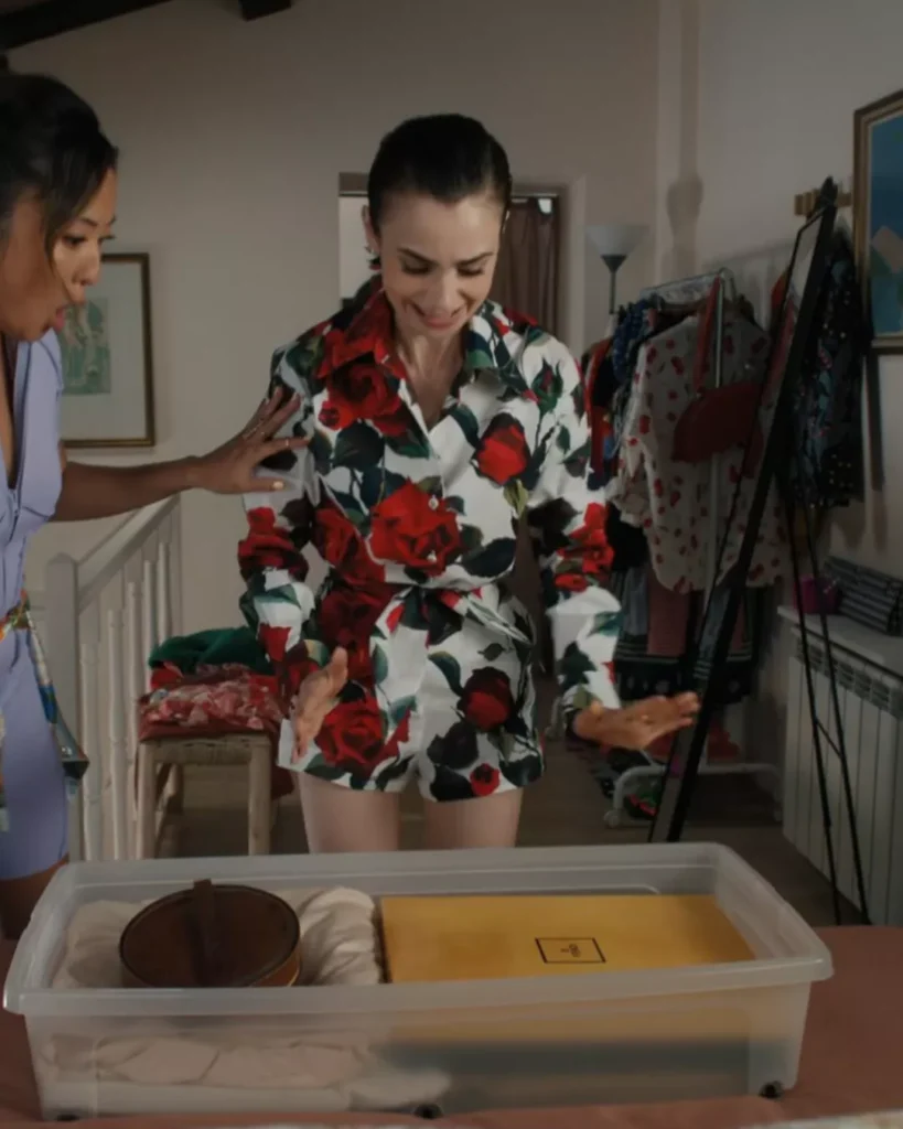 Emily’s Rose Outfit With Fendi Purse