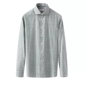 Eton Prince of Wales Check Twill Shirt