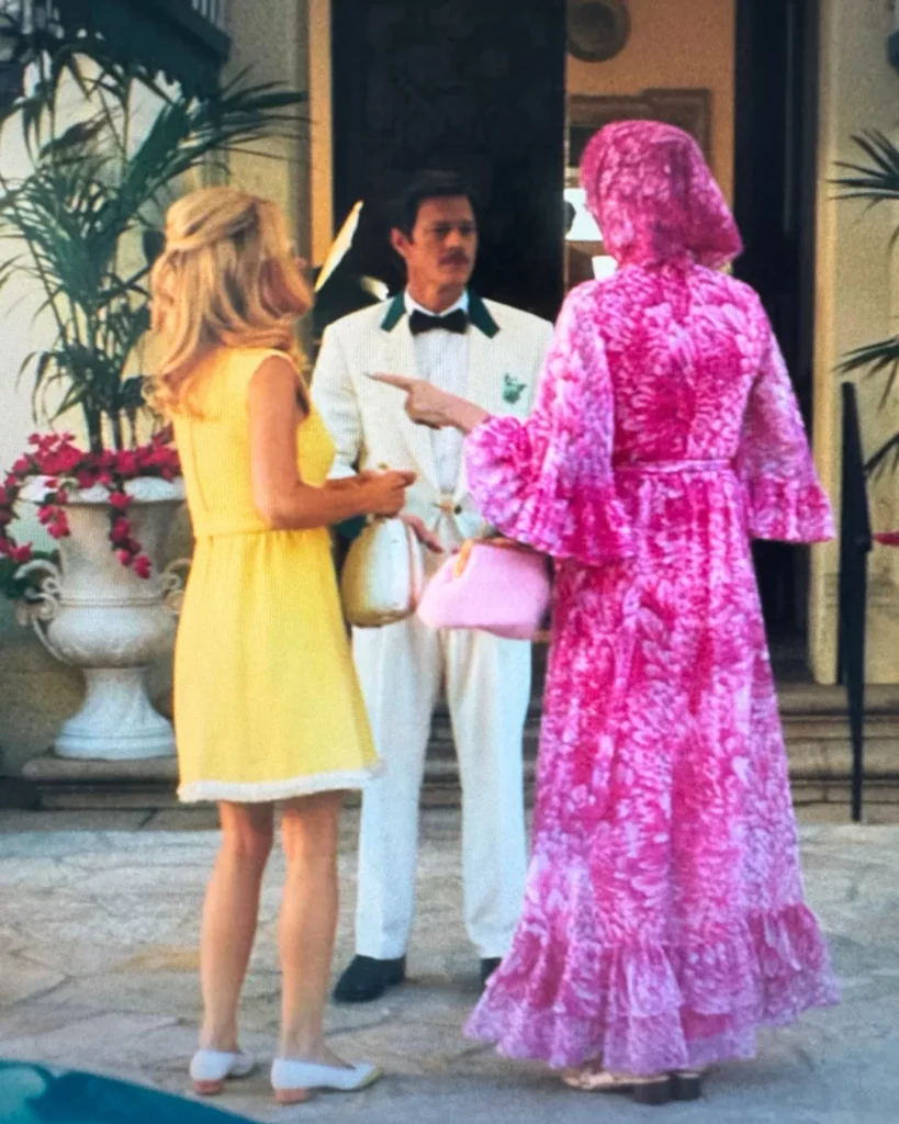 Evelyn's Pink Floral Maxi Dress