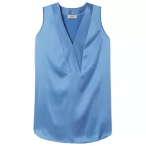 Falconeri blue silk blouse