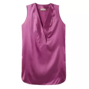 Falconeri Silk V-Neck Tank Top