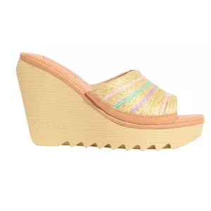 Farrah High Beep Natural Leather