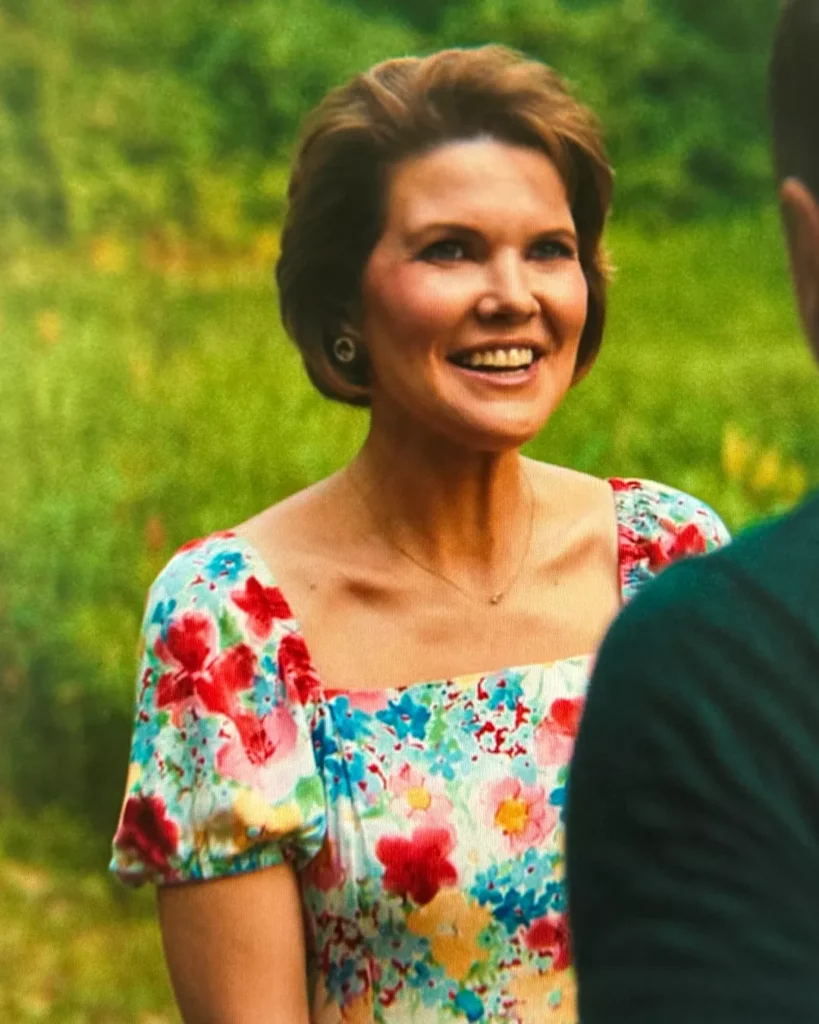 Floral Midi Dress on Cape Fear S01E03