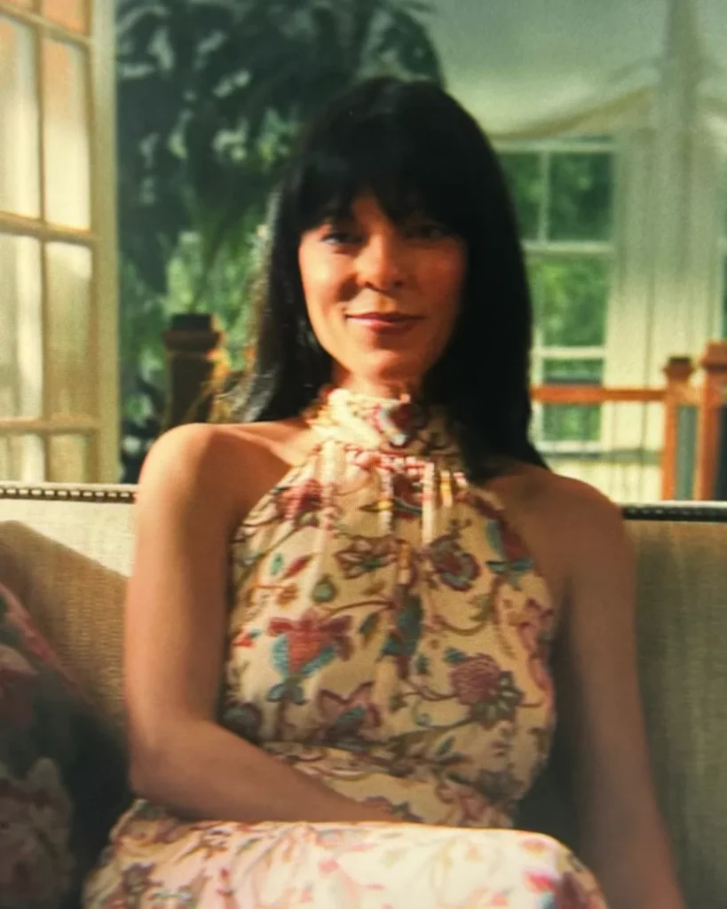 Floral Print Halter Dress on Cape Fear S01E02