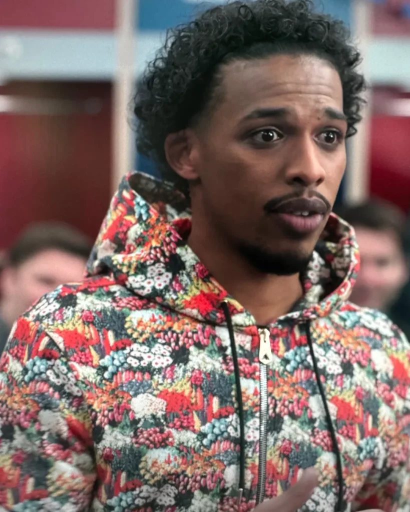 Floral Zip Up Hoodie