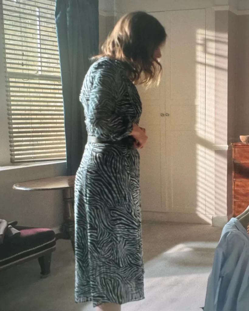 Flo's Zebra Print Maxi Dress