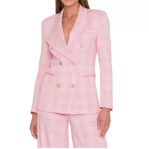 Generation Love Joselle Windowpane Suiting Blazer