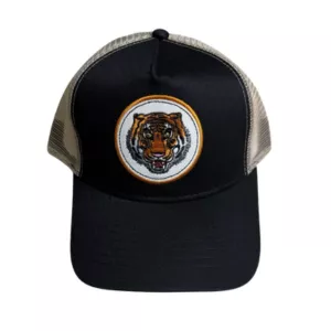 George Tiger Patch Cotton Twill Mesh SnapBack Hat